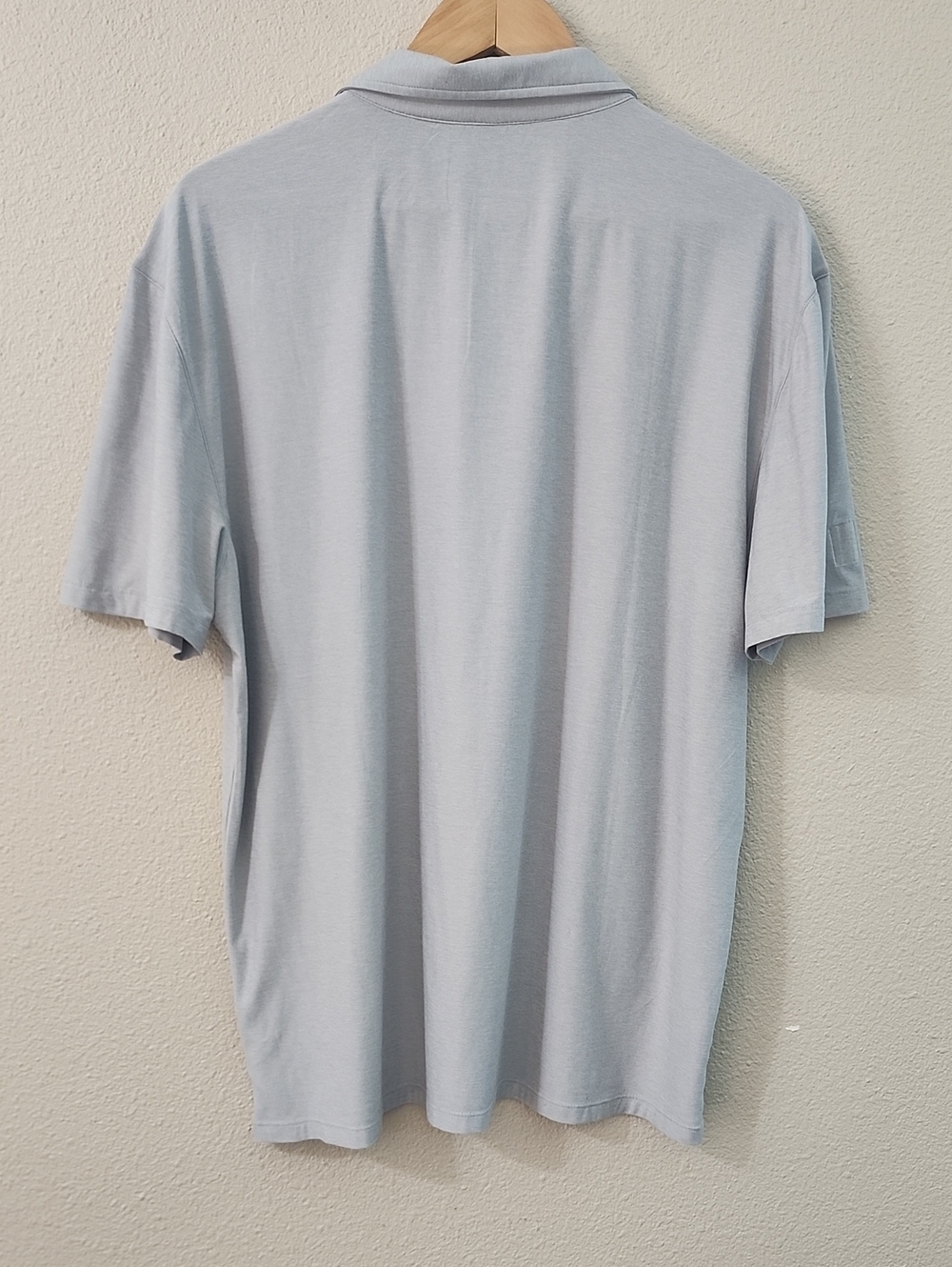 Vuori Light Gray Men’s Polo Shirt  XL - Picture 3 of 10